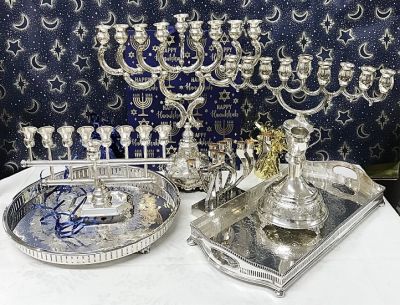 Silver Menorah Collection