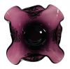 Silver Overlay Glass Bowl