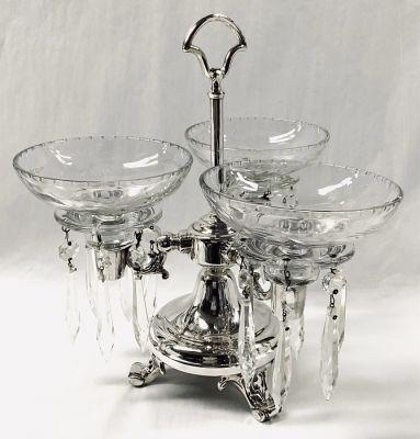 Silver Plate Epergne / Candelabra