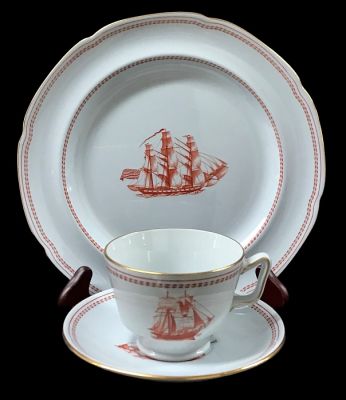 Spode “Trade Winds Red” Dinnerware