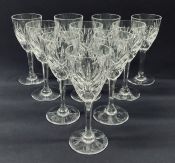 St. Louis Crystal Chantilly Clear Claret Wine