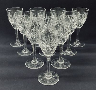 St. Louis Crystal Chantilly Clear Claret Wine