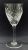 St. Louis Crystal Chantilly Clear Continental Goblet