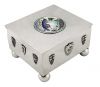 Sterling Silver Box With Enamelled Shields, Souvenir of Panama