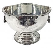 Sterling Silver Canadian Manufacturers Association Presentation Bowl / Trophy Dated 1934