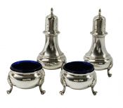 Sterling Silver Condiment Set