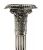 Sterling Silver Corinthian Column Candlesticks Dated 1900