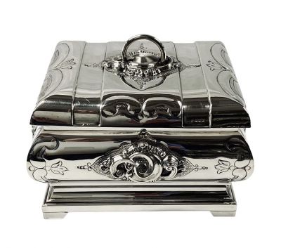 Sterling Silver Etrog Box