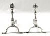 Sterling Silver Figural Andiron Form Knife Rests