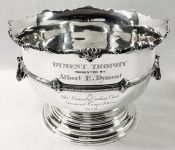 Sterling Silver Granite Club Toronto Curling Trophy Dated 1927