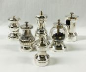 Sterling Silver Pepper Mills