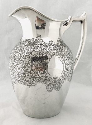 Sterling Silver Water Pitcher Birmingham 1929