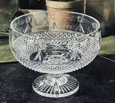 Stuart Crystal Centrepiece Pedestal Bowl