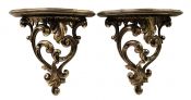 Syroco Ornamental Gilded Corbels