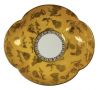 T & V Limoges Yellow Ground Demitasse Cup & Saucer 