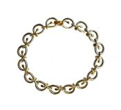 Tane Vintage Gilt and Silver Link Necklace