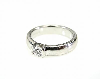 Tiffany & Co. Diamond Solitaire Ring