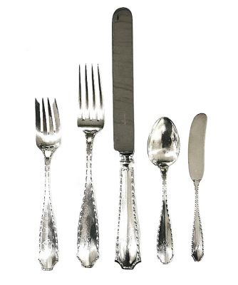 Tiffany & Co. Marquise Sterling Silver Flatware 