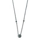 Tiffany & Co. Diamond Link Chain and Diamond Pendant