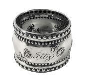 Tiffany & Co. Victorian Sterling Silver Napkin Ring, circa 1880-1900