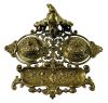 Victorian Brass Figural Gnome Desk Set