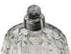 Victorian Cut Crystal & Sterling Silver Perfume Bottle