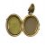 Victorian Gold Filled Locket, With Yellow And Rose Gold Filled Wreaths