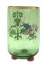Victorian Hand Enamelled Glass Vase, circa 1860-70