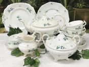 Victorian Hand Painted Tea Set