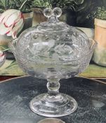 Victorian Pressed Glass Comport