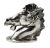 Victorian Silver Plate Figural Horse Head Knife Rests