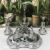 Victorian Silver Plated Swan Motif 4 Piece Table Garniture, Elkington & Co. circa 1881-3