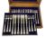 Victorian Sterling Silver Fish Service for 12 in Original Fitted Box, Dated 1870