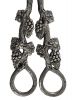 Victorian Sterling Silver Grape Scissors Dated 1847