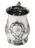 Victorian Sterling Silver Tankard, English Hallmarks For London 1860