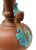 Victorian Watcombe Terracotta Enamelled Vases
