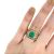 Vintage Emerald and Diamond Ring