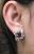 Vintage Ruby and Diamond Earrings