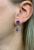 Vintage Amethyst and Pearl Drop Earrings