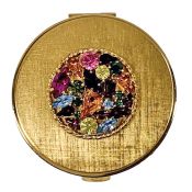 Birks Vintage Rhinestone Compact