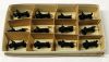 Vintage Celluloid Scottie Dog Place Card Holders