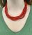 Vintage Coral Bead Necklace