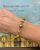 Vintage Cultured Pearl and Gold Bead Bracelet