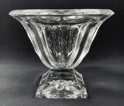 Vintage Czech Crystal Vase