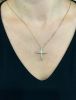 Vintage Diamond Cross Pendant