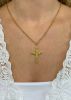 Vintage Diamond Cross Pendant