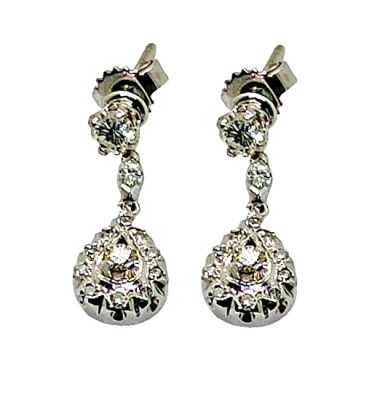 Vintage Diamond Earrings