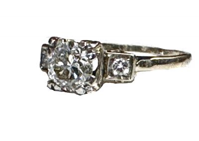 Vintage Diamond Engagement Ring