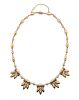 Vintage Diamond and Ruby 18kt Necklace C.1940