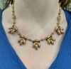 Vintage Diamond and Ruby 18kt Necklace C.1940